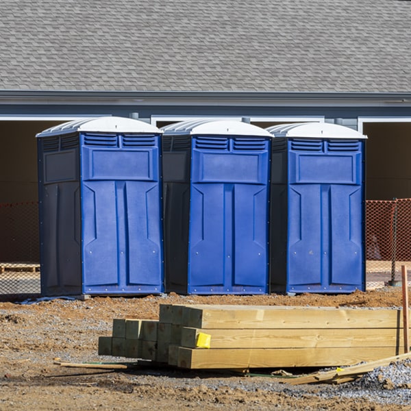 how do you ensure the porta potties are secure and safe from vandalism during an event in Woodstock